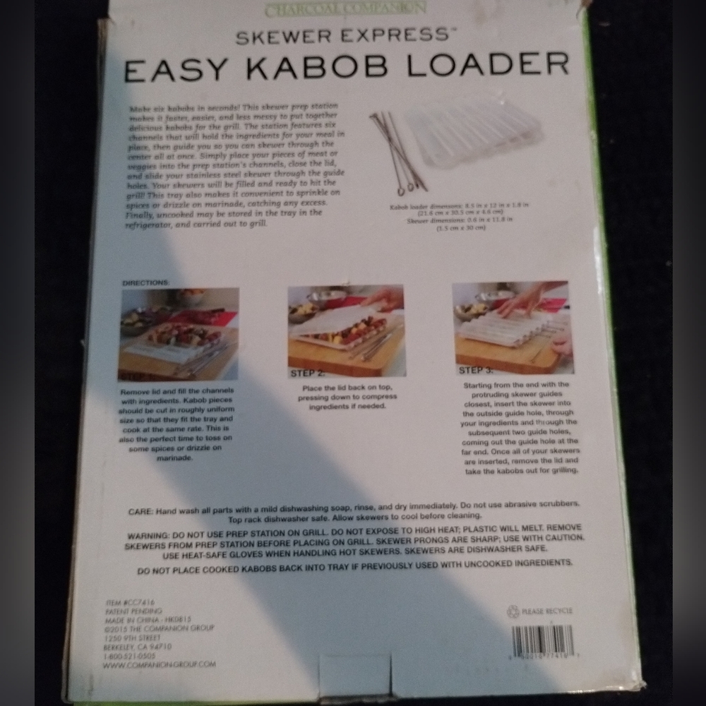 Easy kabob loader - Picture 4 of 7